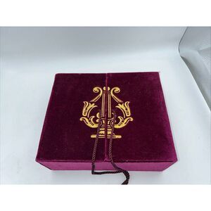Vintage BAL A VERSAILLES Gift Set Velvet Box  - No Product. Box For Display Only